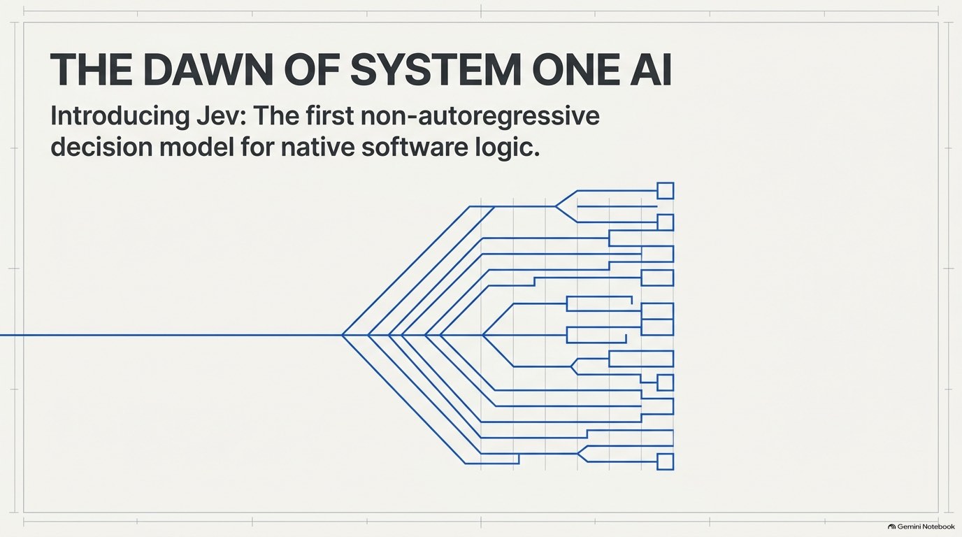 Slide 1. The dawn of System One AI
